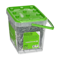 TRALLSKRUV CLASSIC ROSTFRI A4 SYRAFAST TX20 4,8X75 600ST