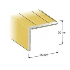 TRAPPNOS NR214 GULD 25X20MM 200CM