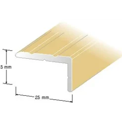 TRAPPNOS NR41 GULD 25X15MM 100CM