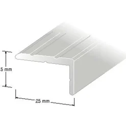 TRAPPNOS SILVER 25X15MM 100CM