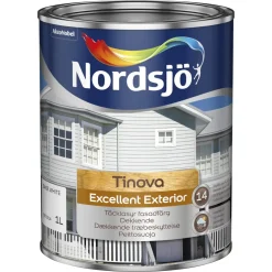 TRÄFASADFÄRG TINOVA EXCELLENT BWUTOMHUS 1L