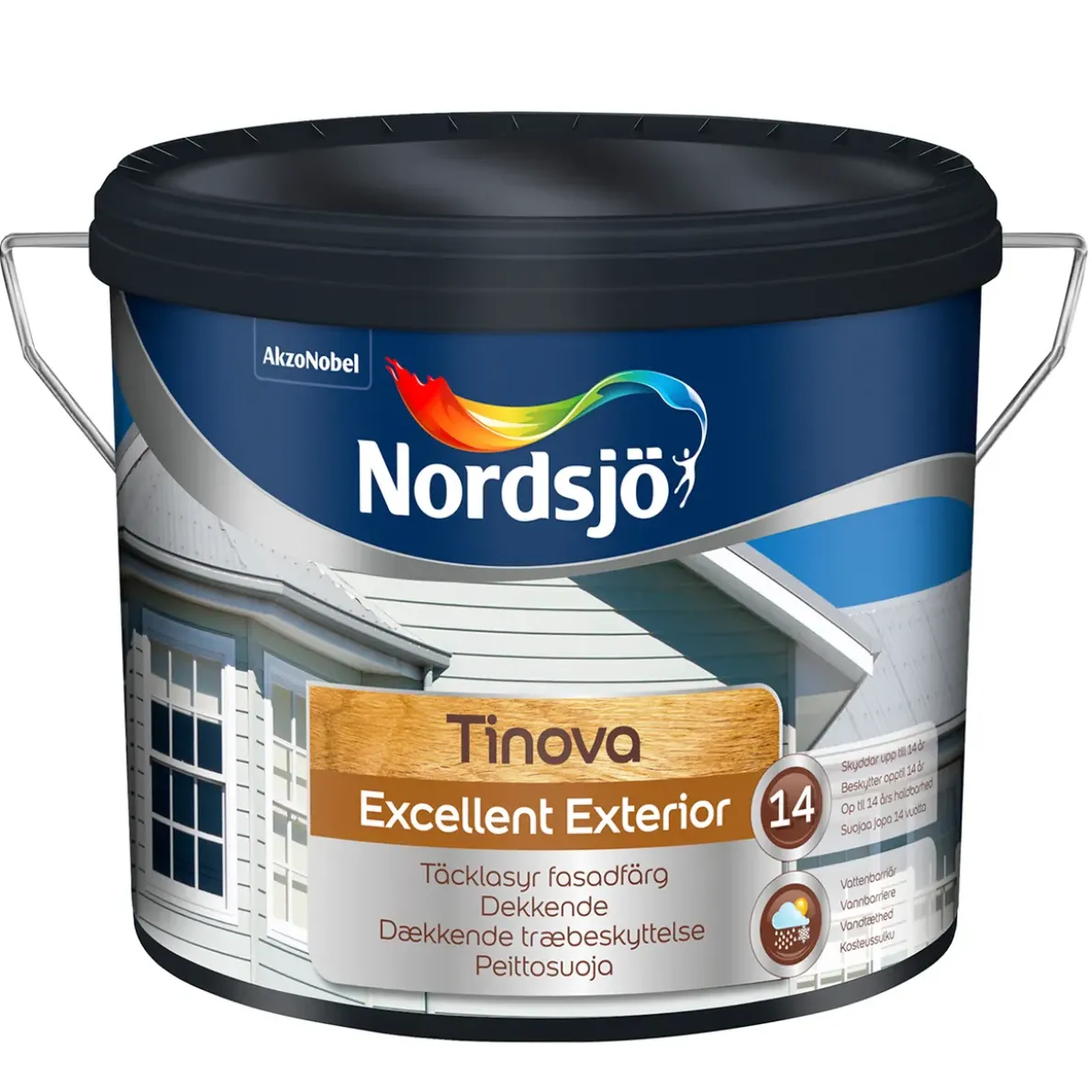 TRÄFASADFÄRG TINOVA EXCELLENT 334 REDUTOMHUS 10L