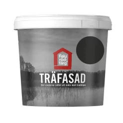 TRÄFASAD SVART 1L