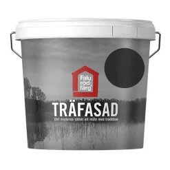 TRÄFASAD SVART 5L