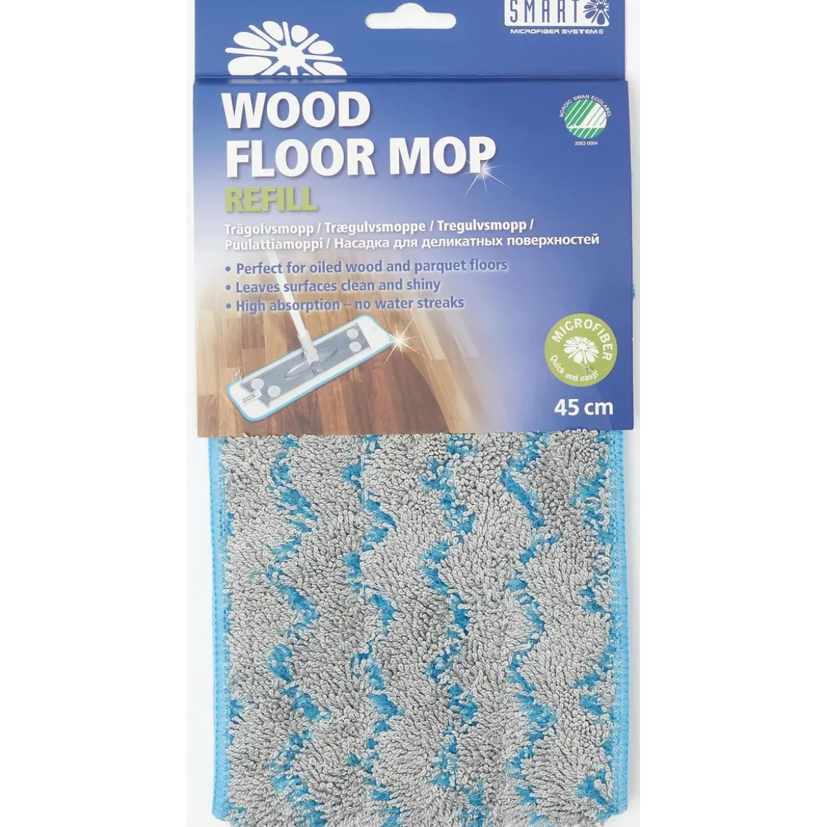 Trägolvsmopp refill