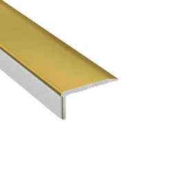 TRÖSKELLIST SJÄLVHÄFTANDE GULD 25X12MM 200CM