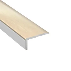 TRÖSKELLIST SJÄLVHÄFTANDE VITKALKAD EK 25X12MM 100CM