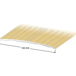 TRÖSKEL NR108 GULD 100MM 200CM