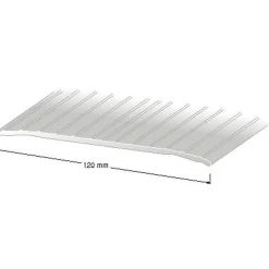 TRÖSKEL NR109 SILVER 120MM 200CM