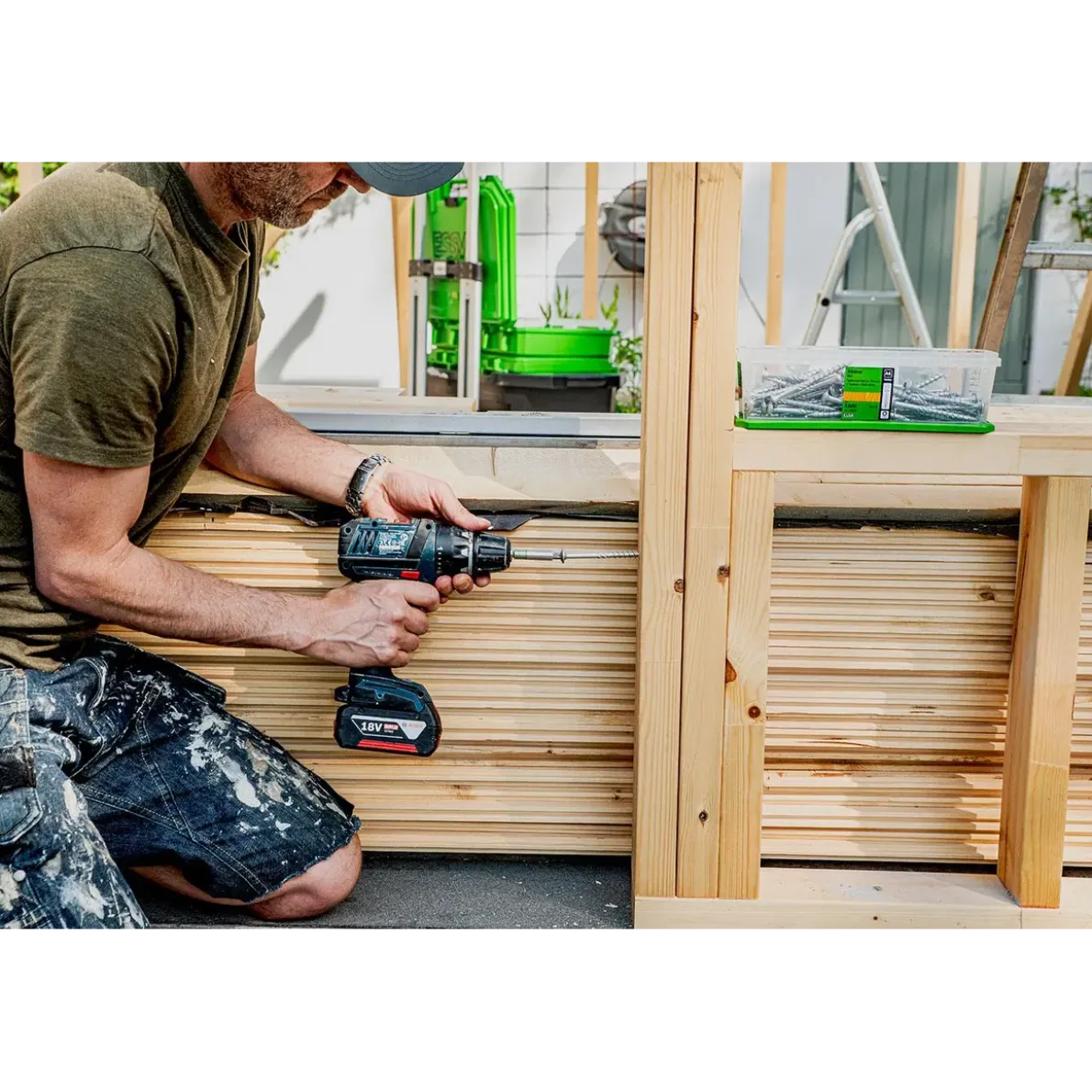 TRÄSKRUV KONSTRUKTION WAF CORRSEAL 10,0X140 25ST