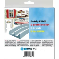 TÄTLIST E EPDM VIT 9X4MM 6M