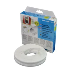 TÄTLIST O-PROFIL TERMOPLAST VIT SÅGSPÅR 8X8MM 7,5M