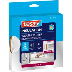 TÄTNINGSLIST E-LIST EPDM 5464VIT 25MX9MMX4MM