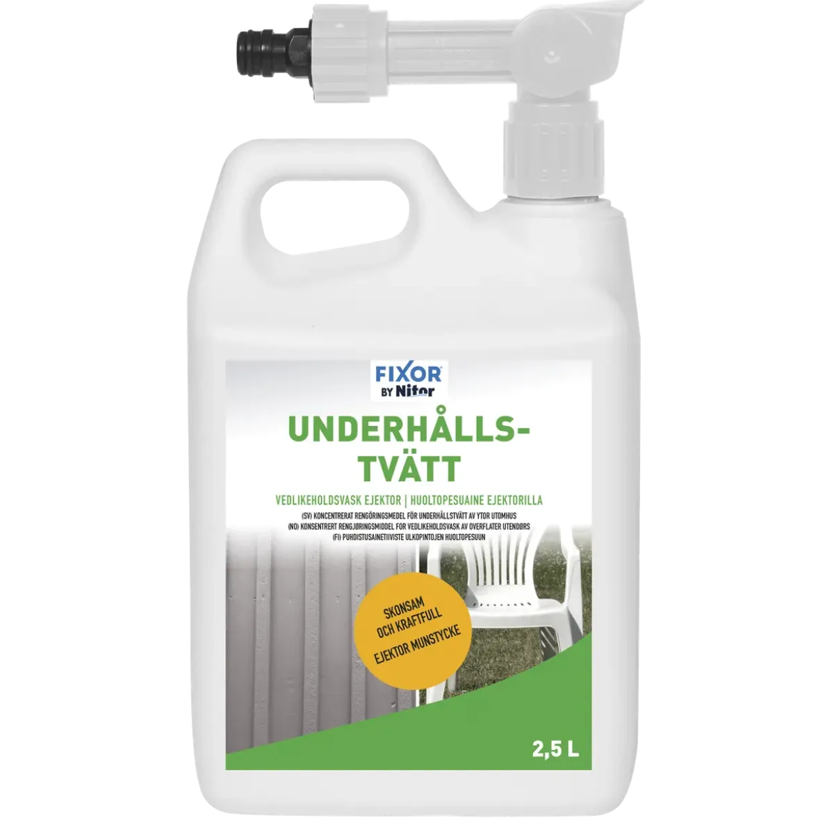 UNDERHÅLLSTVÄTT EJEKTOR 2,5L