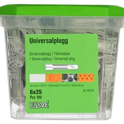 UNIVERSALPLUGG 6X35 100ST
