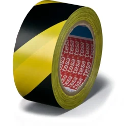 VARNINGSTEJP 60760PVC GUL/SVART 50MM 33M