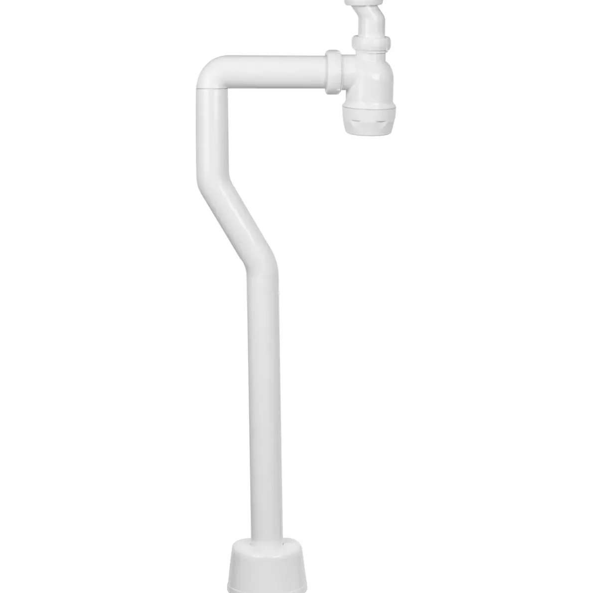 VATTENLÅSSATS S-BÖJ VIT 32X40MM ABS SB