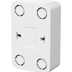 VÄGGUTTAG CONNECT 2 HOME 2-V UTP OJORD VIT 16A