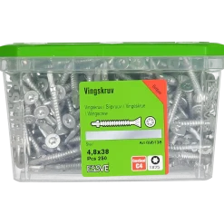VINGSKRUV FÖRSÄNKT HUVUD TX25 BORRSPETS CORRSEAL 4,8X38 250