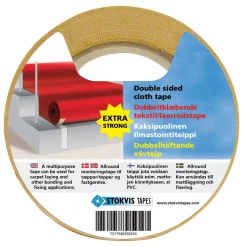 VÄVTEJP DUBBELHÄFTANDE STARK 50MM 25M