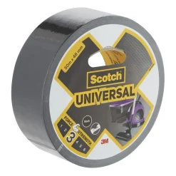 VÄVTEJP 2904 SVART UNIVERSELL 48MM 50M