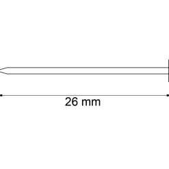 X-KROK NÅL 695 26MM 10ST